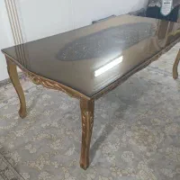 میز نهار خوری استیل بدون صندلی