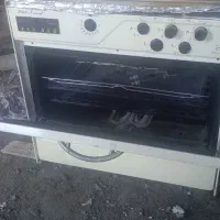 گاز فر و زیر تلویزیونی