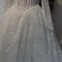 لباس عروس مزون دوزی سایز ۳۸ و ۴۰