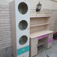 میز تحریر وکتابخانه با هم ۴