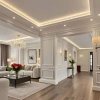 نقاشی ساختمان بصورت حرفه ای و بتونه کناف