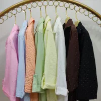 انواع شومیز نگینی نخی عروسکی ساده