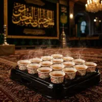 سینی پذیرایی ۲۰حفره هیئت روضه مسجد