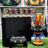 ps4 slim 1tra کپی خور دو دسته پلی استیشن ۴ ۱ ترا