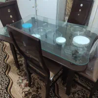 فروش میز نهار خوری با چوب محکم
