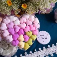 پک قلبی  رنگی