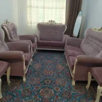 مبلمان نه نفره استیل بدون پارگی وشکستگی