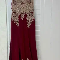 پیراهن مجلسی کار شده