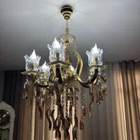 ۲ عدد لوستر ۸ شاخه
