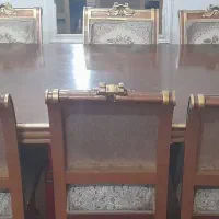میز ناهار خوری ۹ نفره و  مبلمان نشیمن