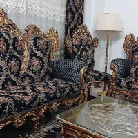 مبلمان ۹نفره همراه جلومبلی و۲عسلی