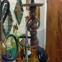 قلیان چوبی