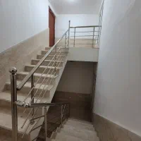 نرده استیل. شیشه ای