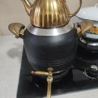 کتری قوری طلایی