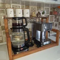 استند اسپرسوساز تمام چوب ضد آب
