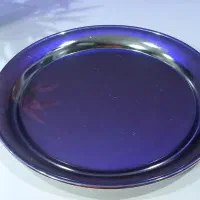 سینی استیل ۱۲ نفره عالیی،کفگیر و چنگال تمام استیل