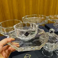 سرویس کریستال آیکونیک پذیرایی ۱۲ نفر جاشمعی بوهمیا