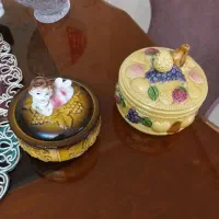 شکلات خوری در دار سرامیک برجسته آنتیک