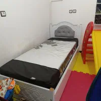 تخت تک نفره با تشک رویال
