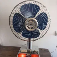 پنکه قدیمی پره آهنی موتور اصل ژاپن