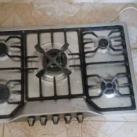 گاز رو میزی ، هود صحفه شیشه ایی