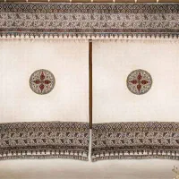 پرده سنتی زیبا