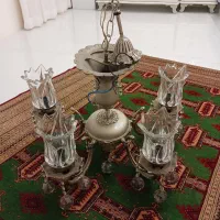 یک عدد لوسر پنج شاخه برنجی