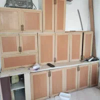 کابینت ام دی اف بیش از چهار متر با سینگ وهود