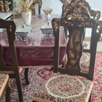 میز نهار خوری قالی