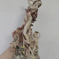 مجسمه دکوری قدیمی دیوارکوب مهرمادری فیل سه تار