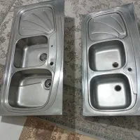 دوعدد سینگ روکار هردو استیل اصل