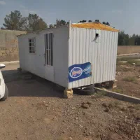 ۱۵ متر کانکس تیر آهن شاسی حفاظ دار کف عایف