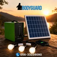 سیستم برق خورشیدی قابل حمل ۳ لامپ + شارژ موبایل