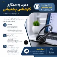 همکاری در تیم پشتیبانی شرکت برنامه‌نویسی