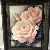 تابلو نقاشی چوبی مشابه نو