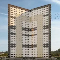 برج-H5-ارتش-100متری-دوخوابه-متری-64-م-پهنه-F
