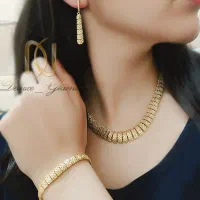 سفارش ساخت انواع سرویس های نقره مشابه طلا رنگ ثابت