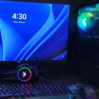 سیستم گیمینگ RX5700xt با تمام لوازم فروش فوری