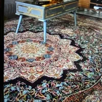 فرش 4*3 دستباف گونه پرطرح و نقش 700 شانه