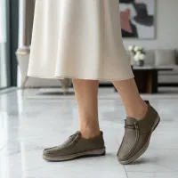 کفش تمام چرم طبیعی زنانه اصل