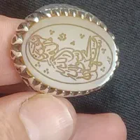 انگشتر عقیق یمنی خطی و درنجف خطی دست ساز