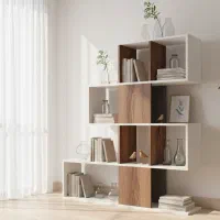 کتابخانه k19(تولیدی قفسه استند شلف ویترین کتابخونه