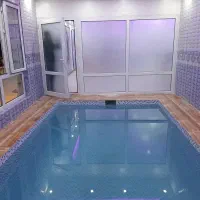 باغ ویلا استخر آبگرم سر پوشیده ماهدشت  ۴خوابه