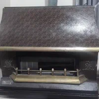 بخاری گازی طرح شومینه