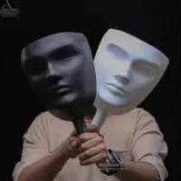 ماسک بازی مافیا سفید ومشکی