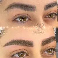 روشن سازی ابرو تیره در یک جلسه