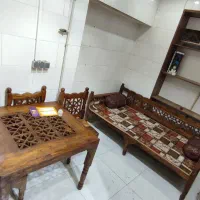 دوعدد تخت چوبی ۲دریک