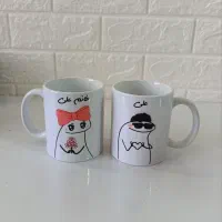 دسته ساده سفید