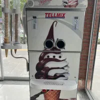 دستگاه بستنی قیفی لبه ژله ای ۳فاز