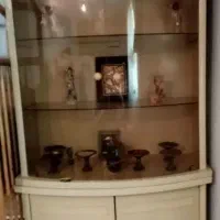 ویترین بوفه چوب قدیمی و محکم